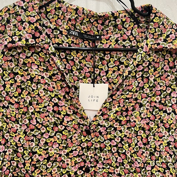 ZARA BUTTONDOWN DRESS - Picture 6 of 6